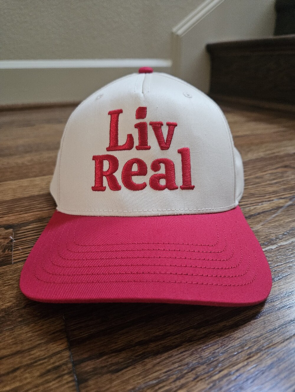 Baseball Cap With Logo "Liv Real"